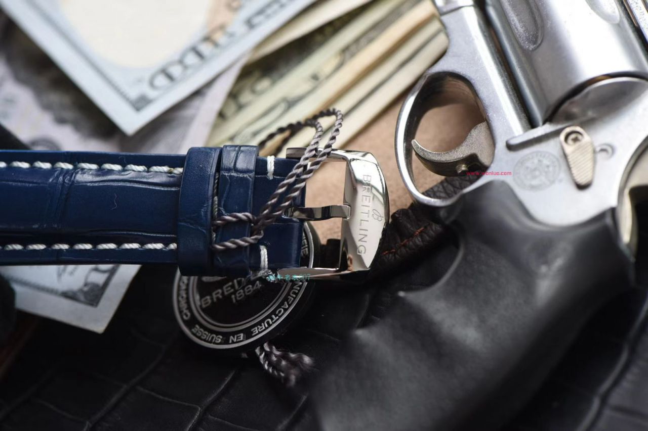 【视频评测007顶级超A复刻高仿】百年灵航空计时41毫米系列A17326211G1P1腕表 / BL153