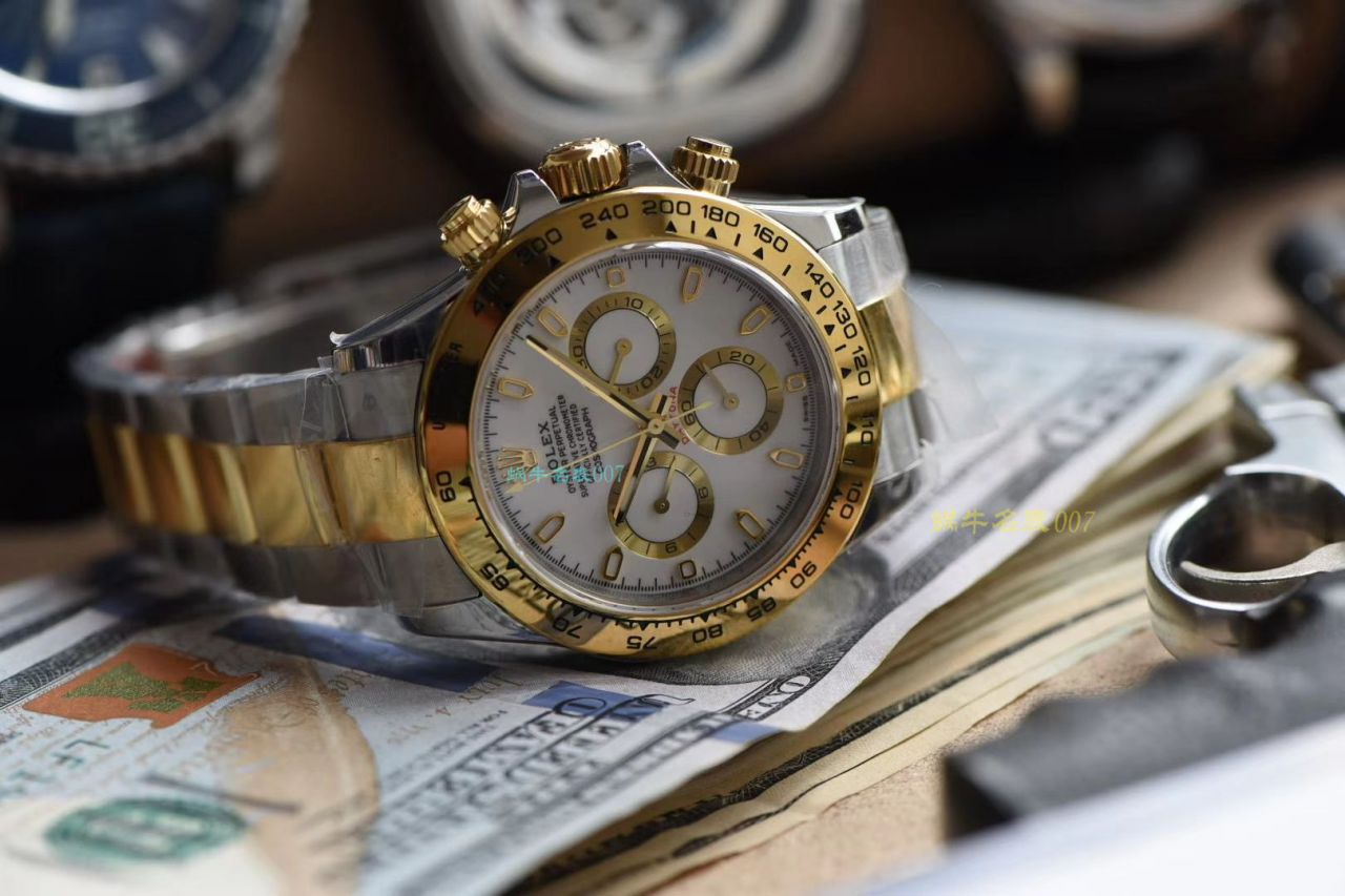 【N厂顶级复刻手表间金4130】劳力士宇宙计型迪通拿系列116523-78593 银面腕表 / R568