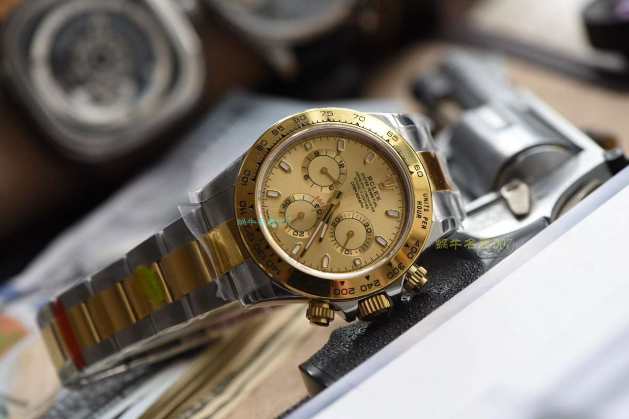 【视频评测NOOB厂最新超级4130】劳力士宇宙计型迪通拿一比一复刻高仿m116503-0003腕表 / R569