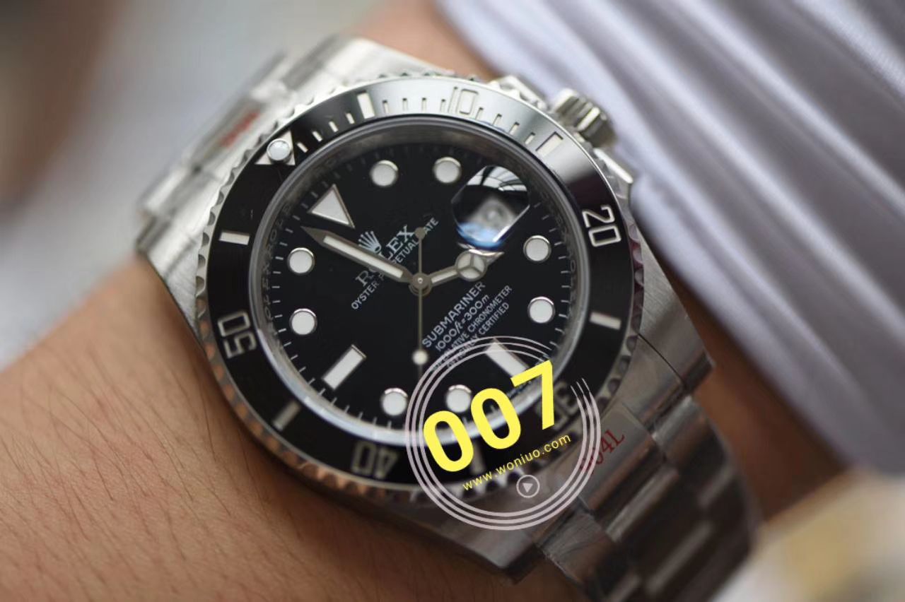 视频评测顶级复刻高仿N厂官网V10S劳力士绿水鬼手表116610LV-97200 / R571