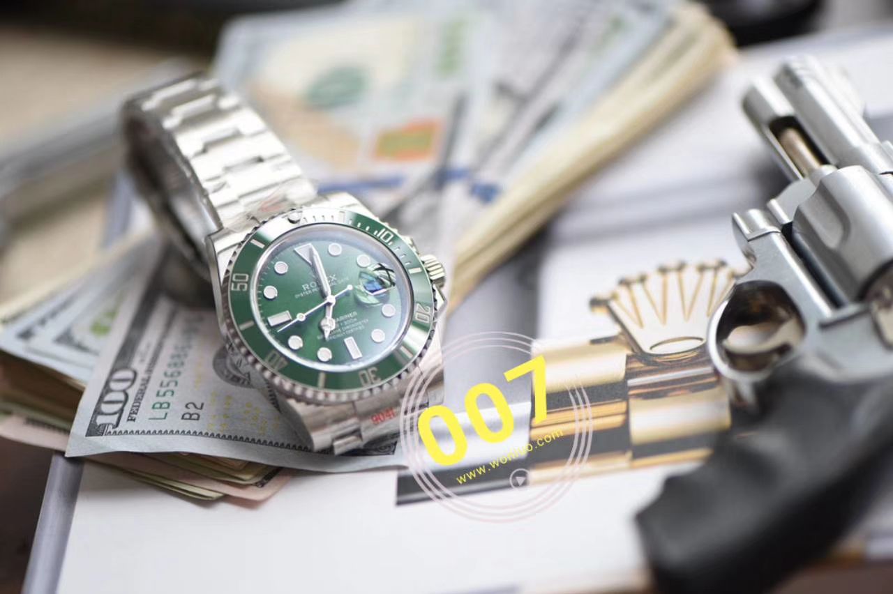 视频评测顶级复刻高仿N厂官网V10S劳力士绿水鬼手表116610LV-97200 / R571