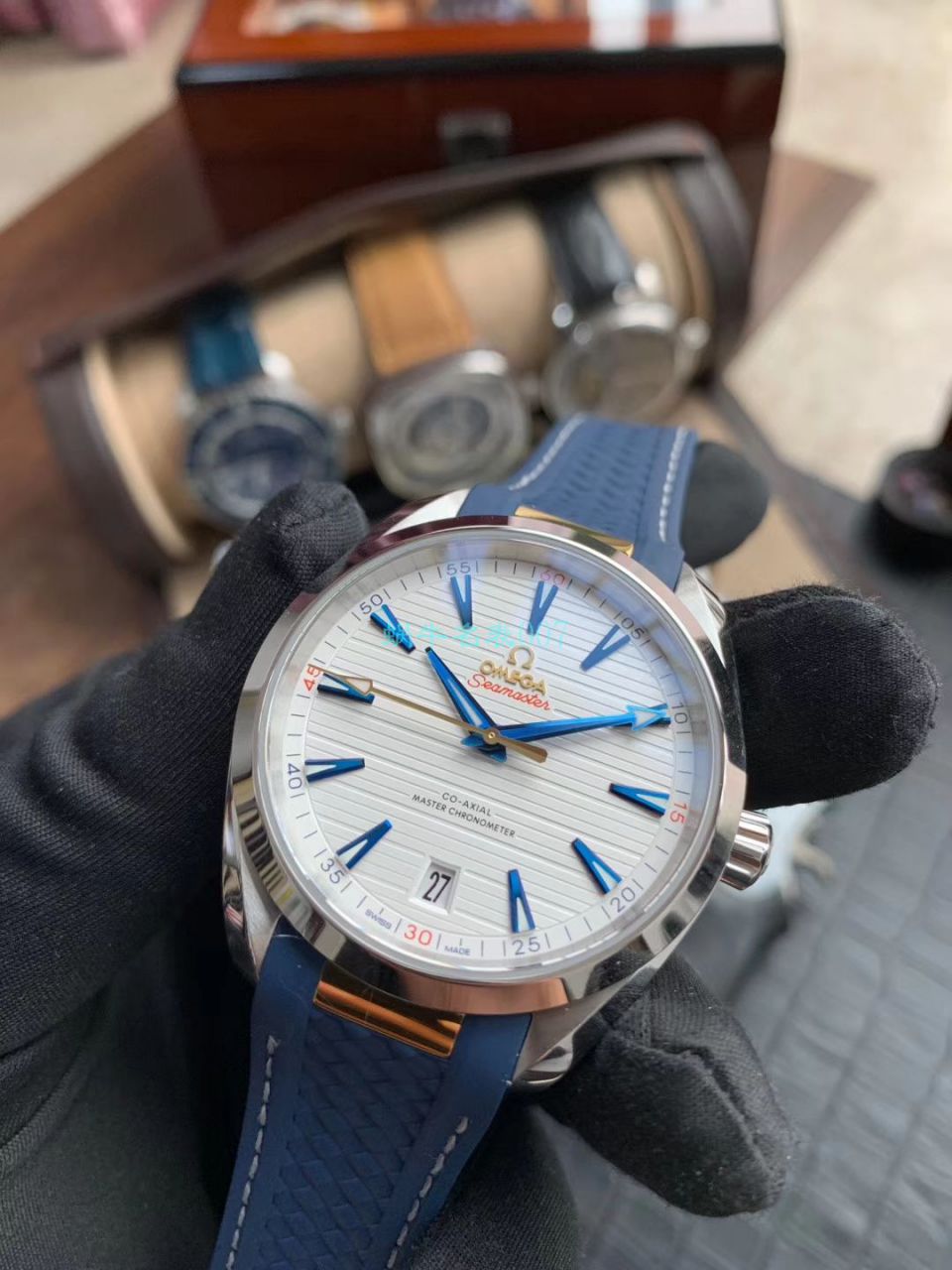 VS厂新金针队长欧米茄海马系列顶级复刻高仿220.12.41.21.02.004莱德杯腕表 / M683