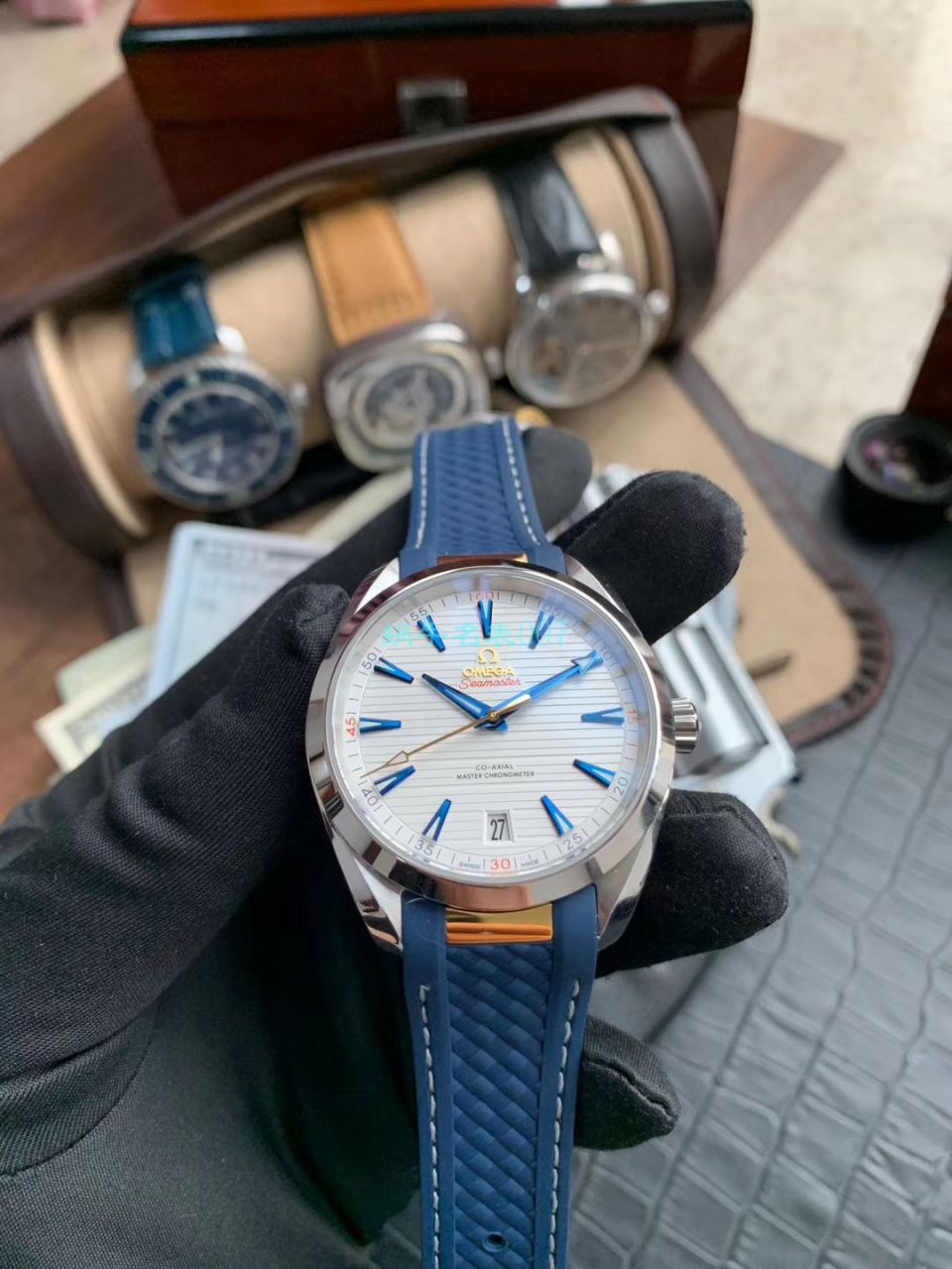 VS厂顶级复刻高仿手表欧米茄莱德杯海马150米220.12.41.21.02.004 / M685