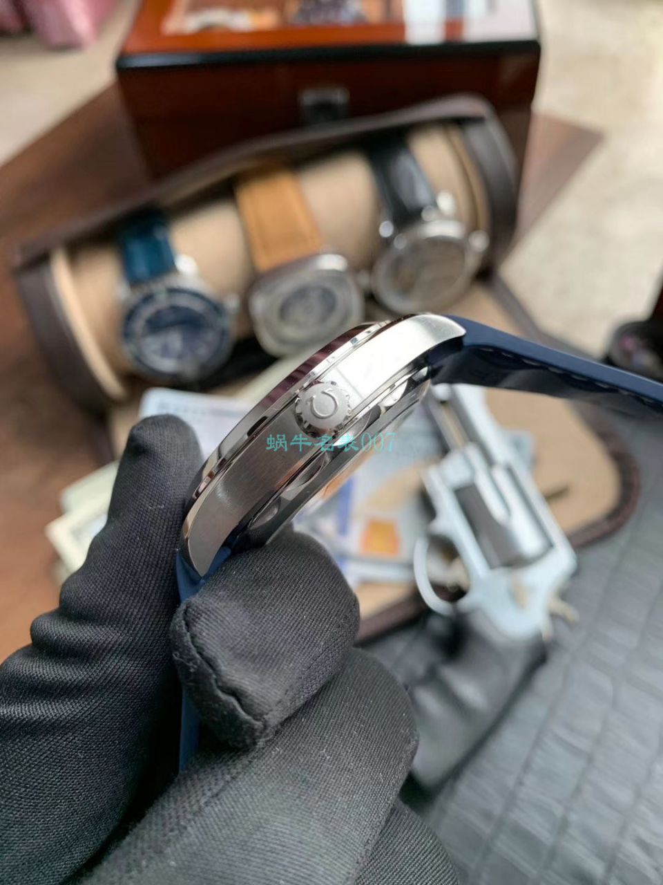 VS厂顶级复刻高仿手表欧米茄莱德杯海马150米220.12.41.21.02.004 / M685