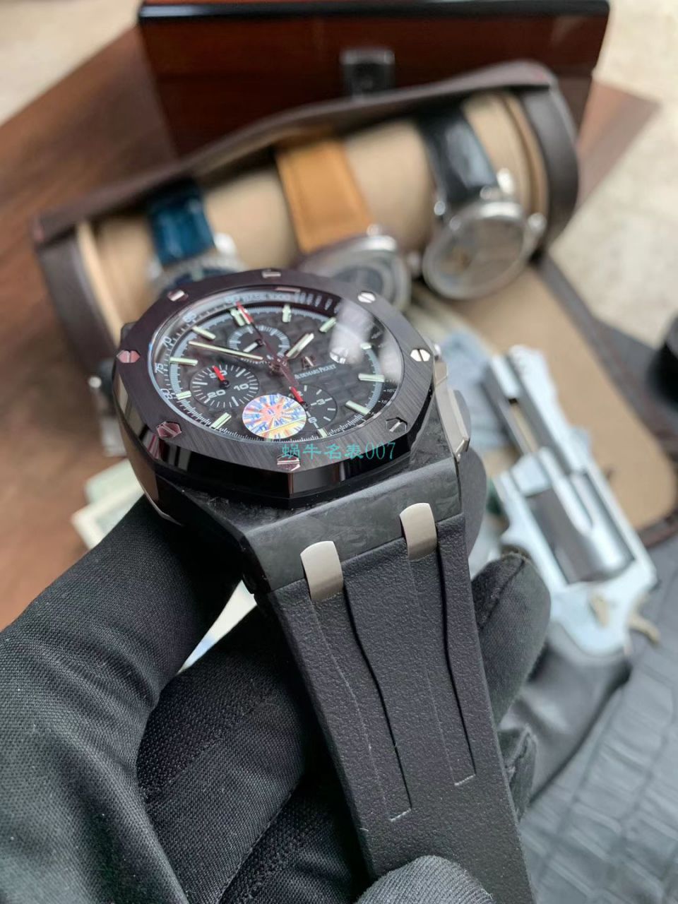 视频评测JF厂顶级复刻AP爱彼皇家橡树离岸型高仿26400AU.OO.A002CA.01腕表 / AP189