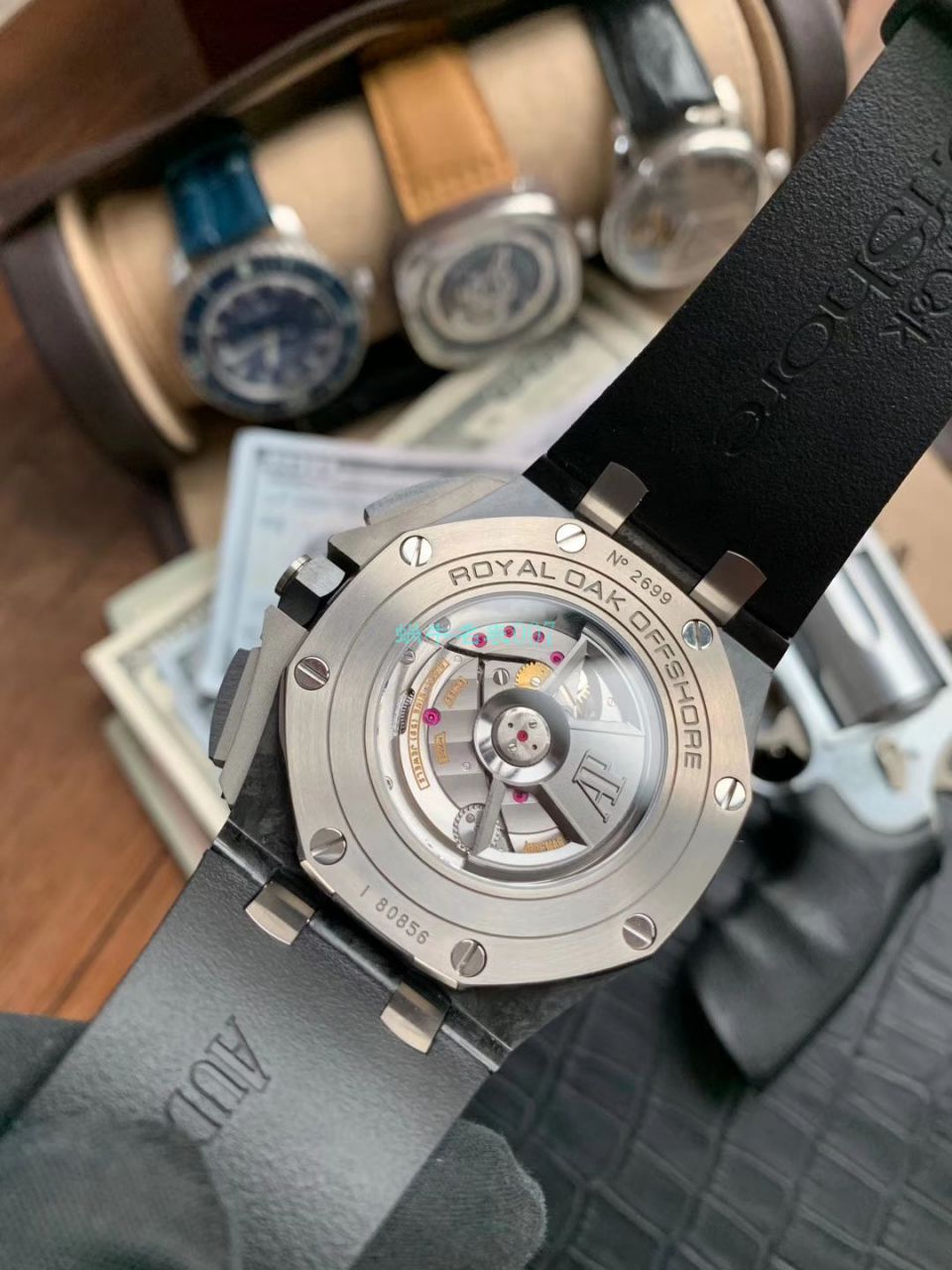 视频评测JF厂顶级复刻AP爱彼皇家橡树离岸型高仿26400AU.OO.A002CA.01腕表 / AP189