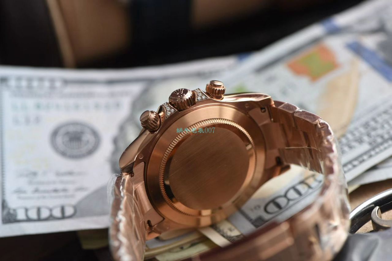 独家后加工真钻包金ROLEX彩虹迪劳力士宇宙计型迪通拿复刻高仿116595 RBOW腕表 / R577