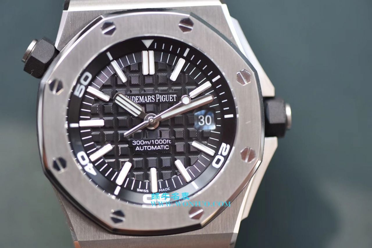 视频评测JF厂官网V9S最新AP爱彼皇家橡树离岸型高仿15703ST.OO.A002CA.01腕表 / JFAP15703