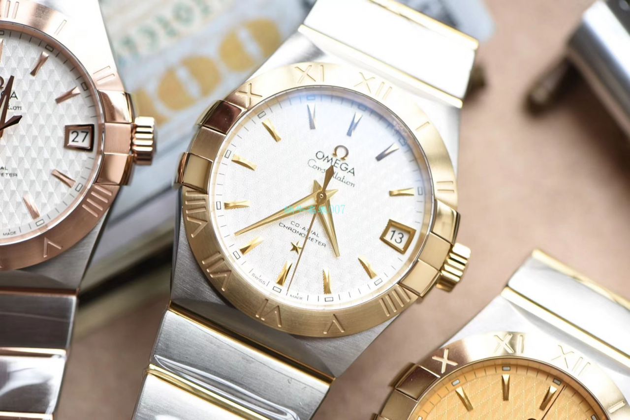 VS厂顶级复刻高仿手表欧米茄星座系列123.20.38.21.03.001腕表 / M686