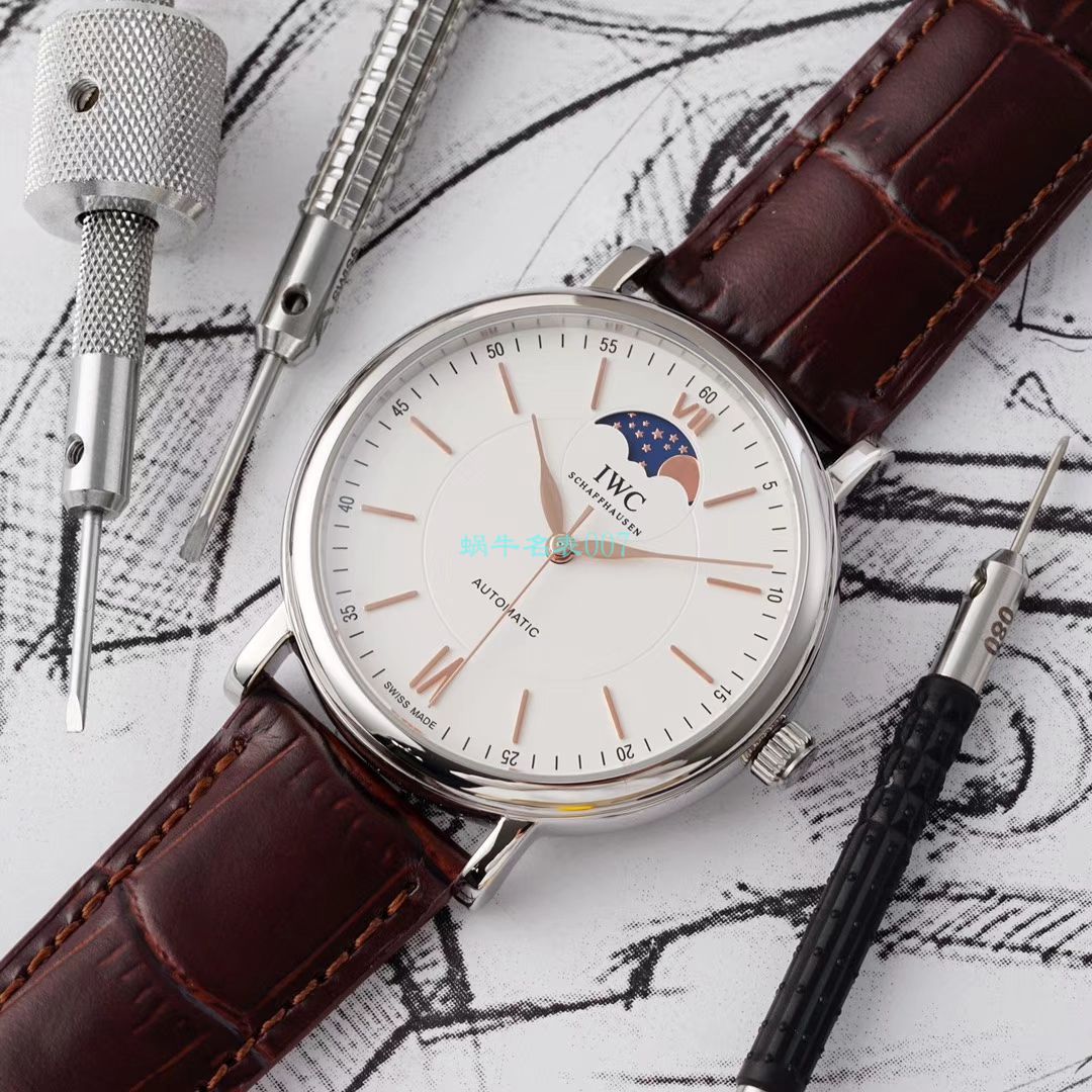 AI厂万国月相高仿手表柏涛菲诺系列IW459402,IW459401腕表 / WG521