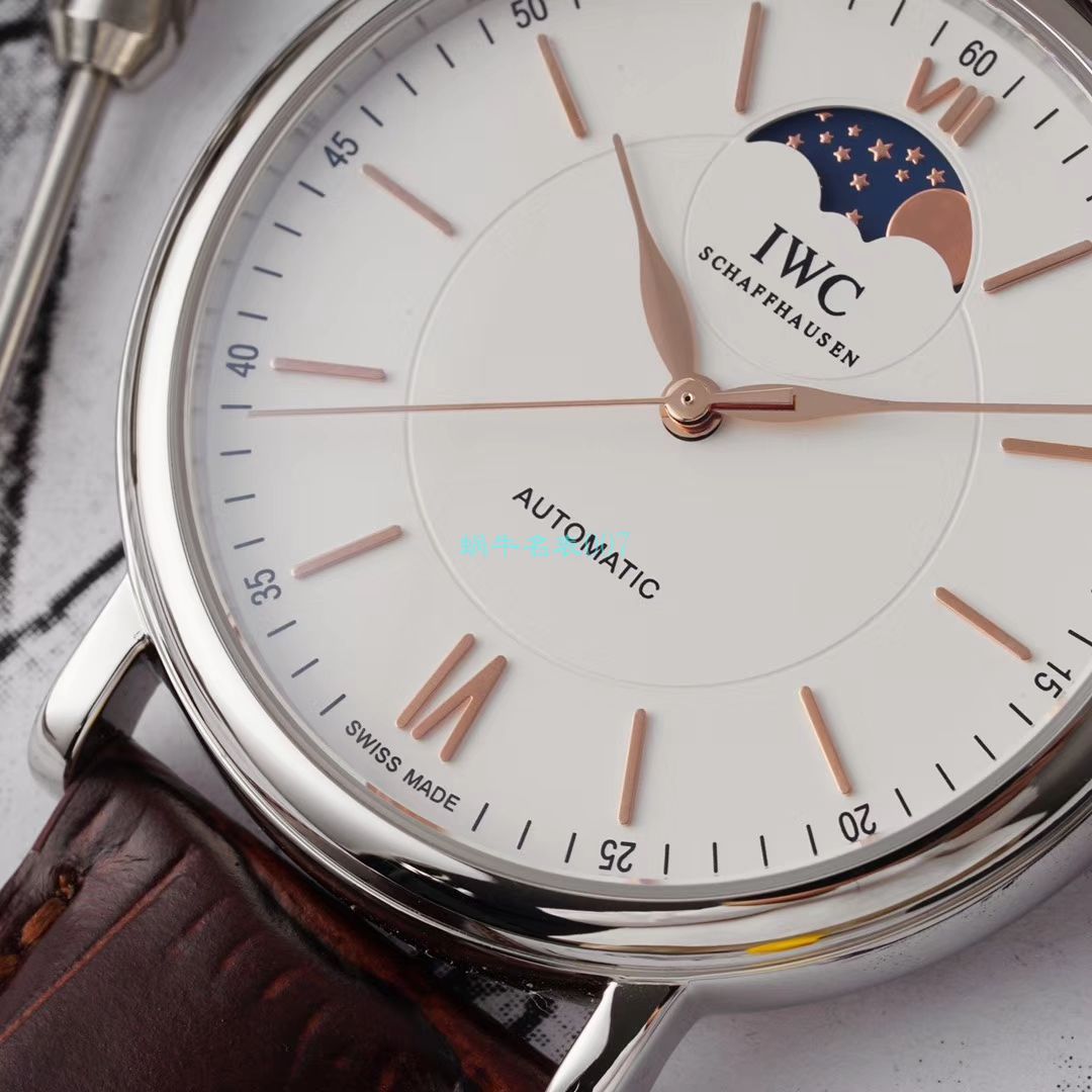 AI厂万国月相高仿手表柏涛菲诺系列IW459402,IW459401腕表 / WG521