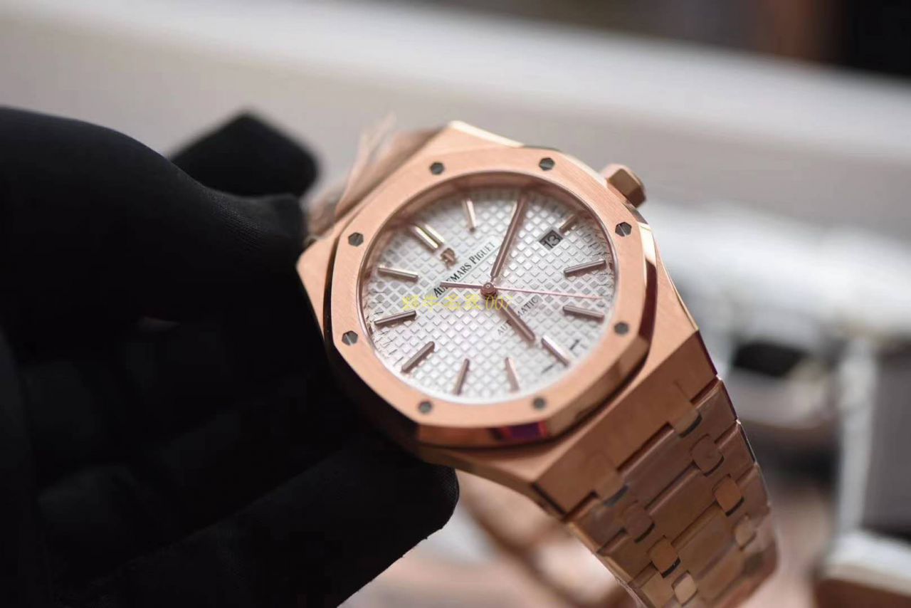 视频评测JF厂复刻AP爱彼皇家橡树高仿15400OR.OO.1220OR.02腕表 / AP191