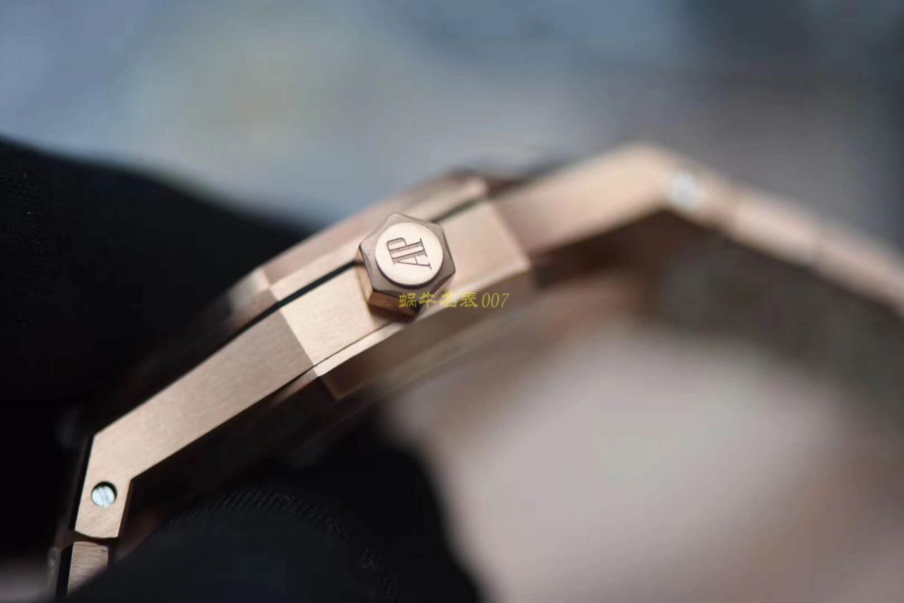 视频评测JF厂复刻AP爱彼皇家橡树高仿15400OR.OO.1220OR.02腕表 / AP191