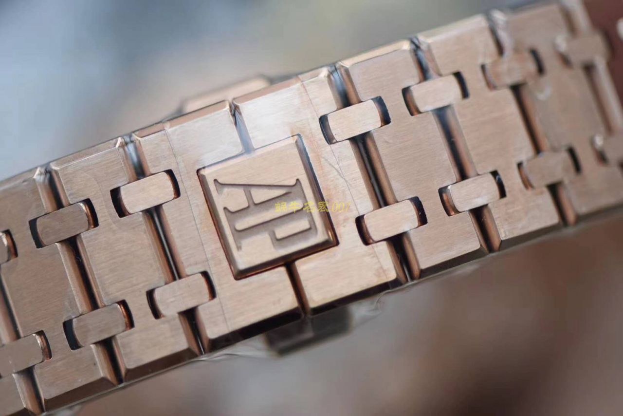 视频评测JF厂复刻AP爱彼皇家橡树高仿15400OR.OO.1220OR.02腕表 / AP191