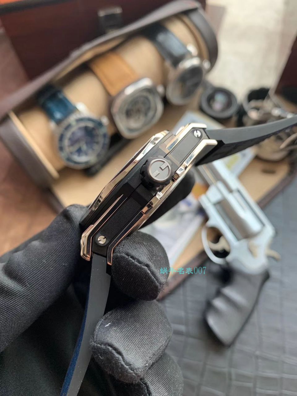 WWF厂官网宇舶复刻高仿SANG BLEU刺青415.NX.7179.VR.MXM18，415.CX.1112.VR.MXM18腕表 / YB081