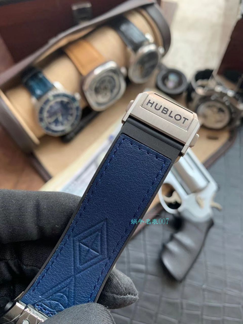 WWF厂官网宇舶复刻高仿SANG BLEU刺青415.NX.7179.VR.MXM18，415.CX.1112.VR.MXM18腕表 / YB081