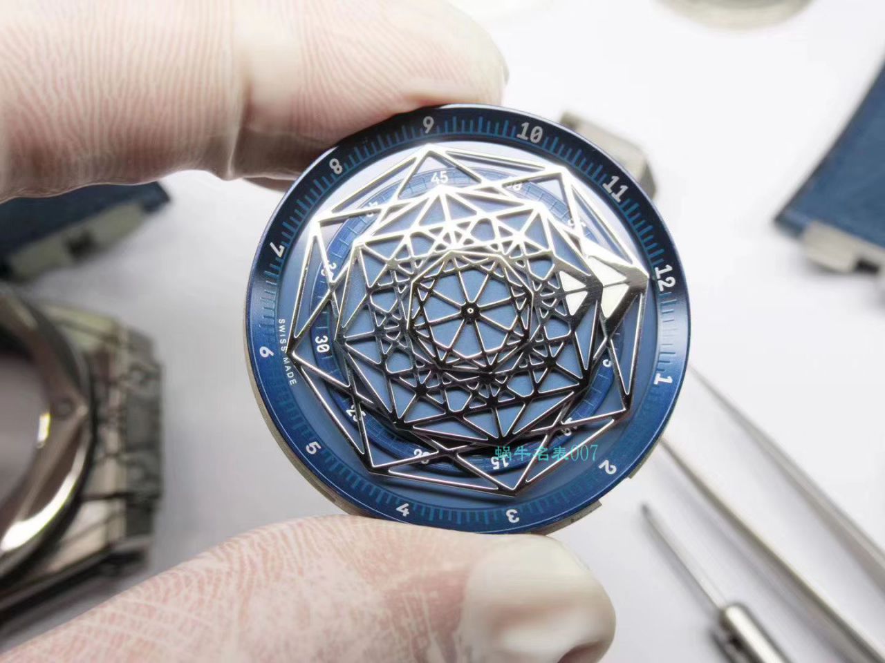 WWF厂官网宇舶复刻高仿SANG BLEU刺青415.NX.7179.VR.MXM18，415.CX.1112.VR.MXM18腕表 / YB081