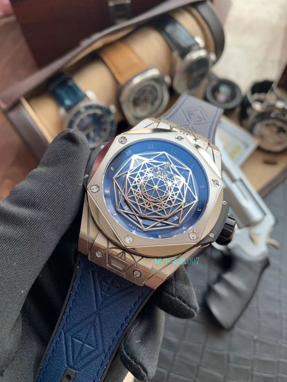 WWF厂超A复刻宇舶高仿刺青系列415.NX.7179.VR.MXM18腕表 / YB079