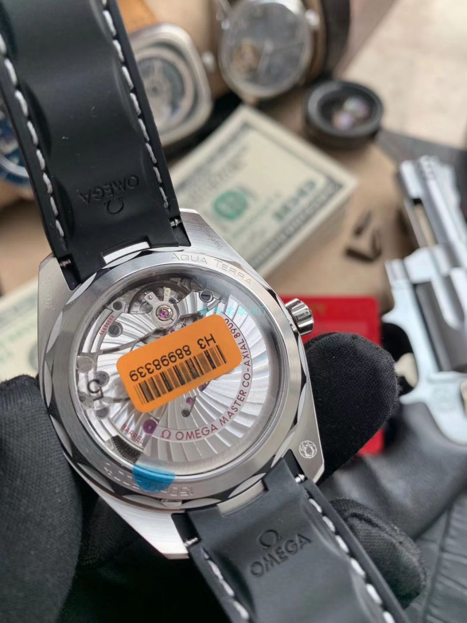 VS厂欧米茄绿海马150米柚木盘复刻高仿220.10.41.21.10.001腕表 / M690