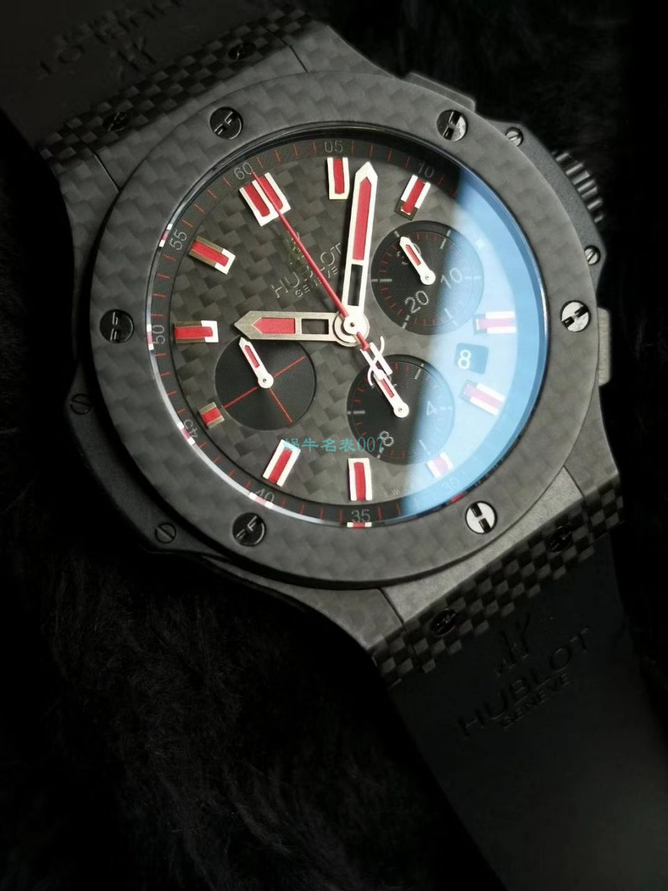 HBBV6厂超A精仿手表宇舶碳纤维红字限定特别版腕表 / YB083