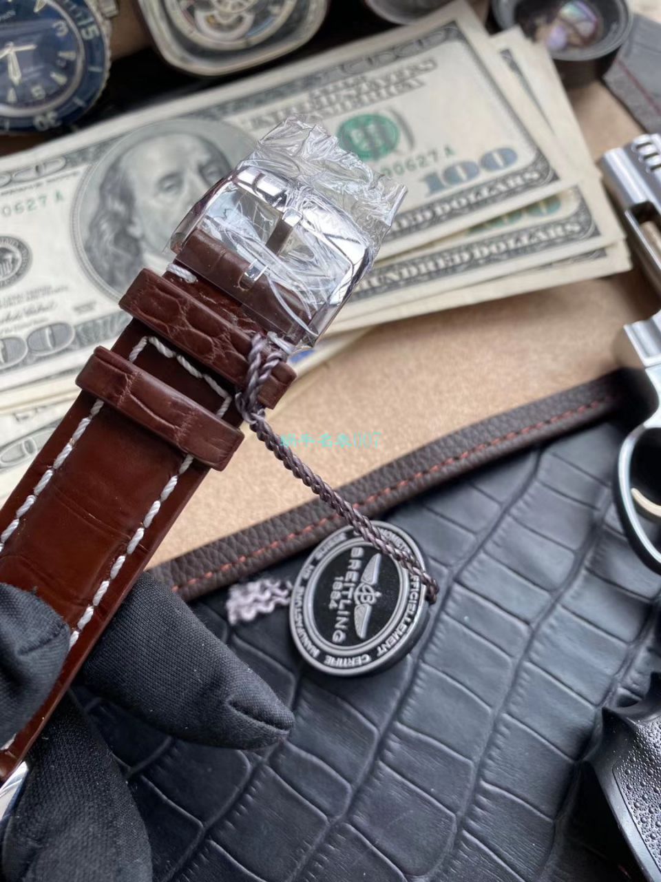 独家瑞士SW200机芯定制版百年灵航空计时41系列复刻高仿U17326211M1P2腕表 / BL158