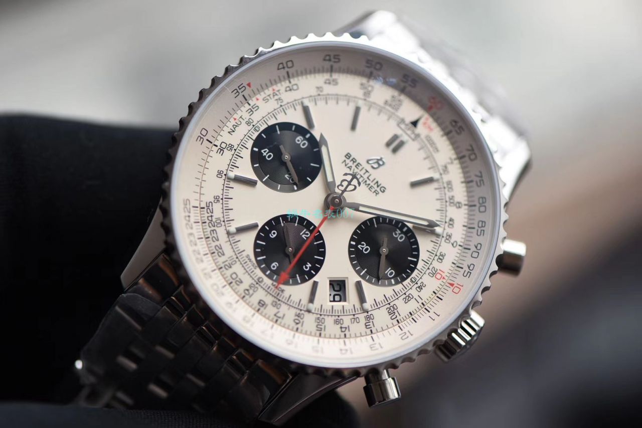 视频评测GF厂超A高仿手表百年灵航空计时 B01计时43系列AB0121211G1A1腕表 / BL163