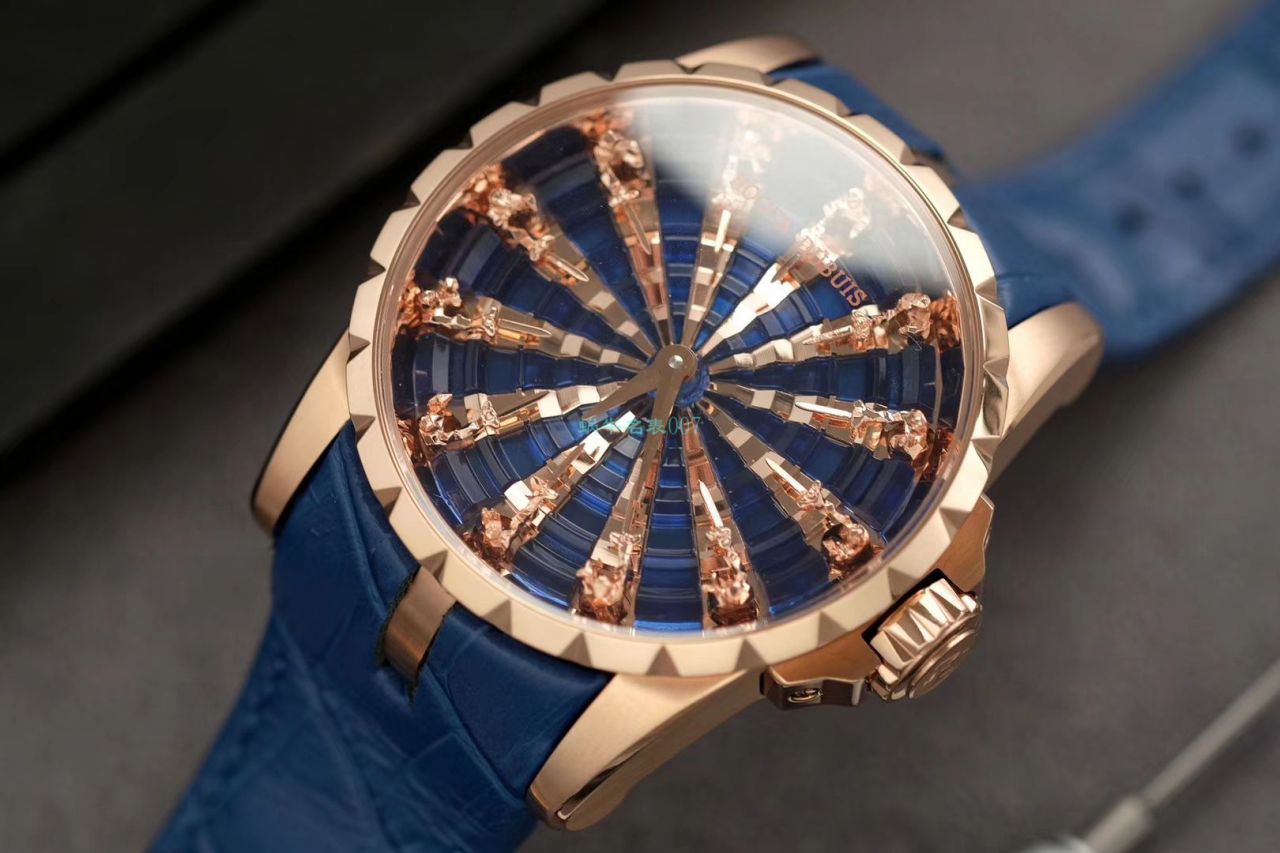 ZZ厂最新12圆桌骑士罗杰杜彼EXCALIBUR（王者系列）顶级复刻高仿RDDBEX0684腕表 / L071