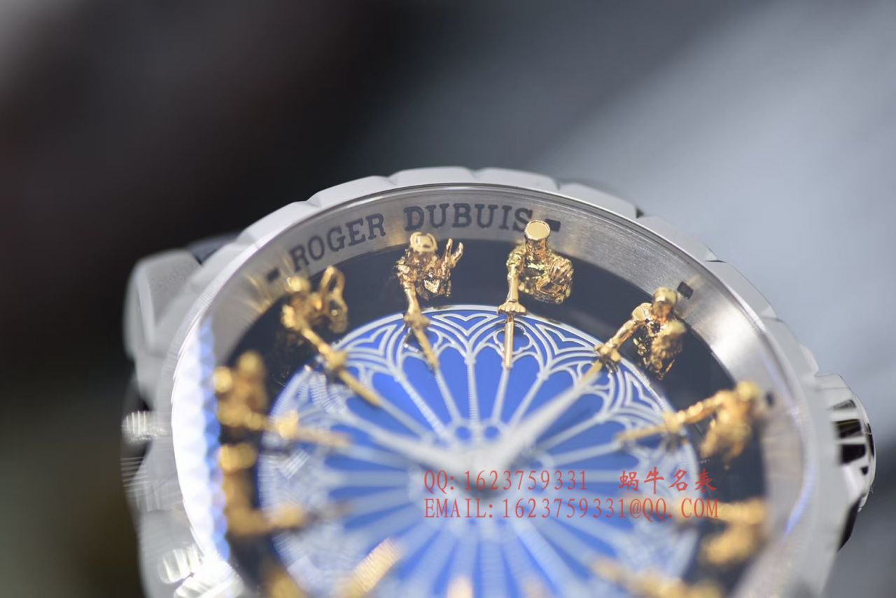 视频评测ZZ厂官网顶级复刻高仿罗杰杜彼王者12圆桌骑士系列RDDBEX0511腕表 / LJ073