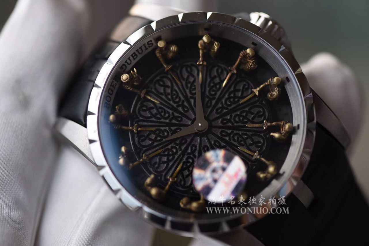 视频评测ZZ厂官网顶级复刻高仿罗杰杜彼王者12圆桌骑士系列RDDBEX0511腕表 / LJ073