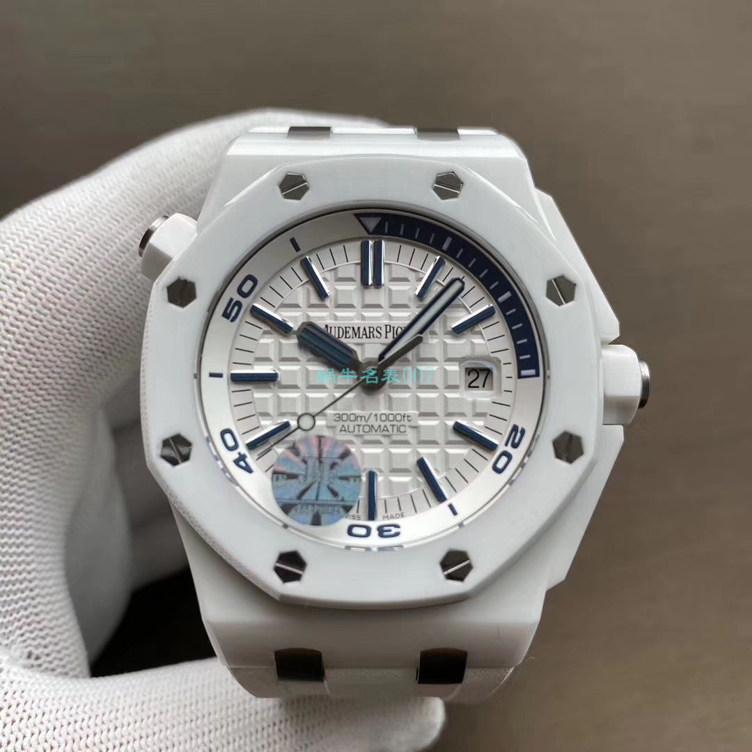 JF厂顶级复刻AP15707爱彼皇家橡树离岸型15707CB.OO.A010CA.01腕表 / AP192