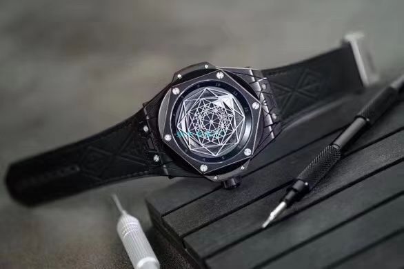 WWF厂顶级复刻手表宇舶SANG BLEU刺青415.CX.1112.VR.MXM18腕表 / YB083