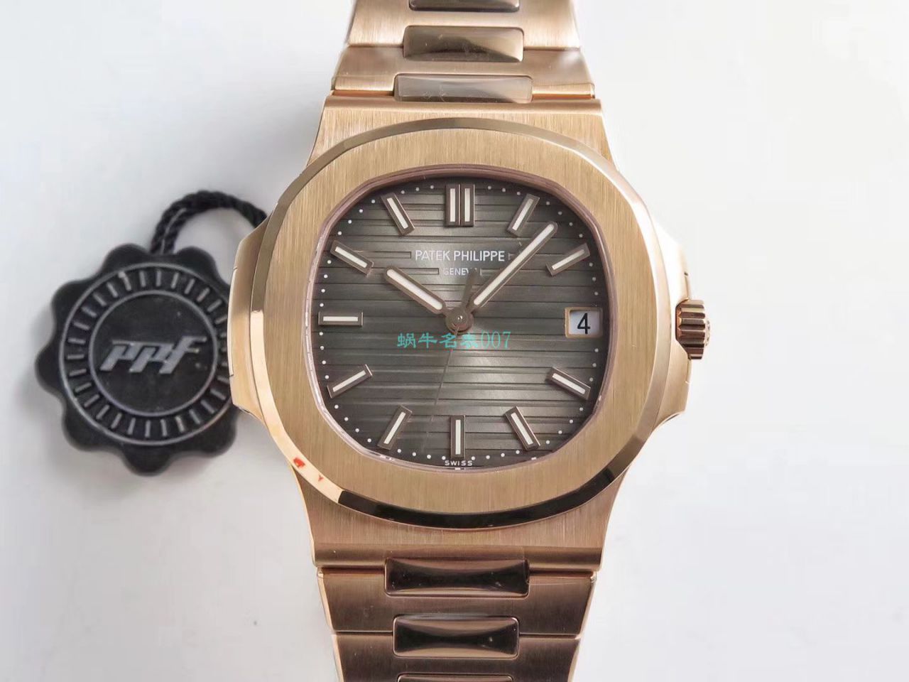 【PPF厂鹦鹉螺复刻高仿最好版本手表V2价格】百达翡丽运动系列5711/1R-001腕表 / BD253