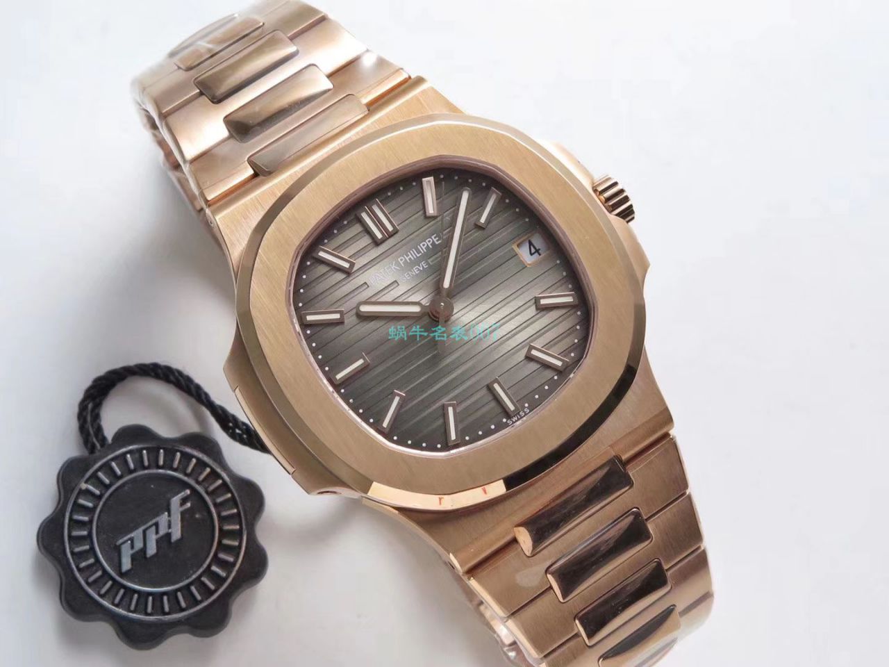 【PPF厂鹦鹉螺复刻高仿最好版本手表V2价格】百达翡丽运动系列5711/1R-001腕表 / BD253