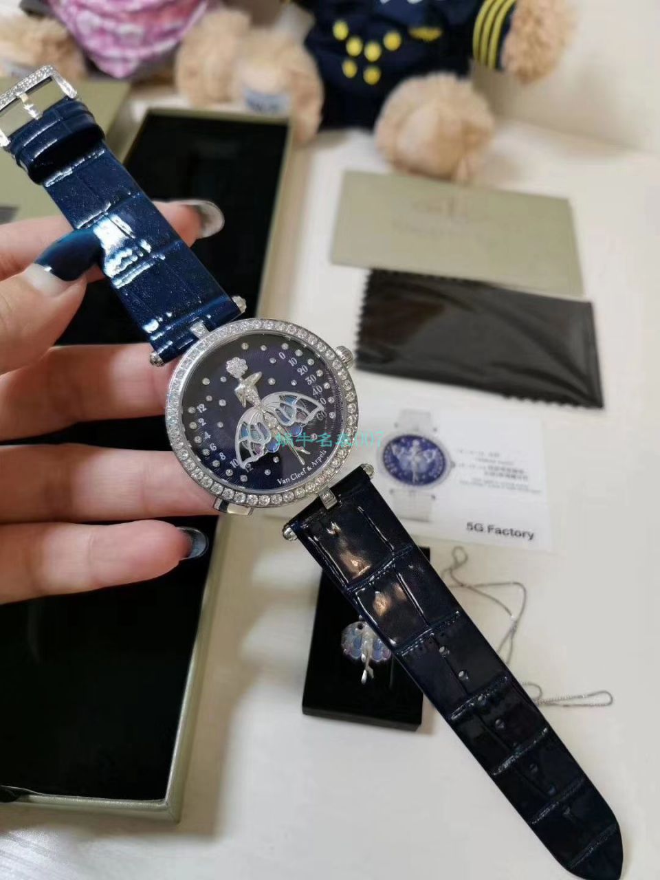 【5G厂Van Cleef & Arpels复刻高仿女表舞动天使】梵克雅宝诗意复杂功能系列VCARO4F200腕表 / VCA06