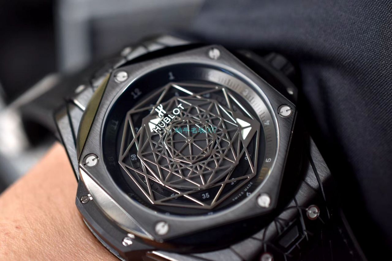 WWF厂顶级复刻手表宇舶SANG BLEU刺青415.CX.1112.VR.MXM18腕表 / YB083