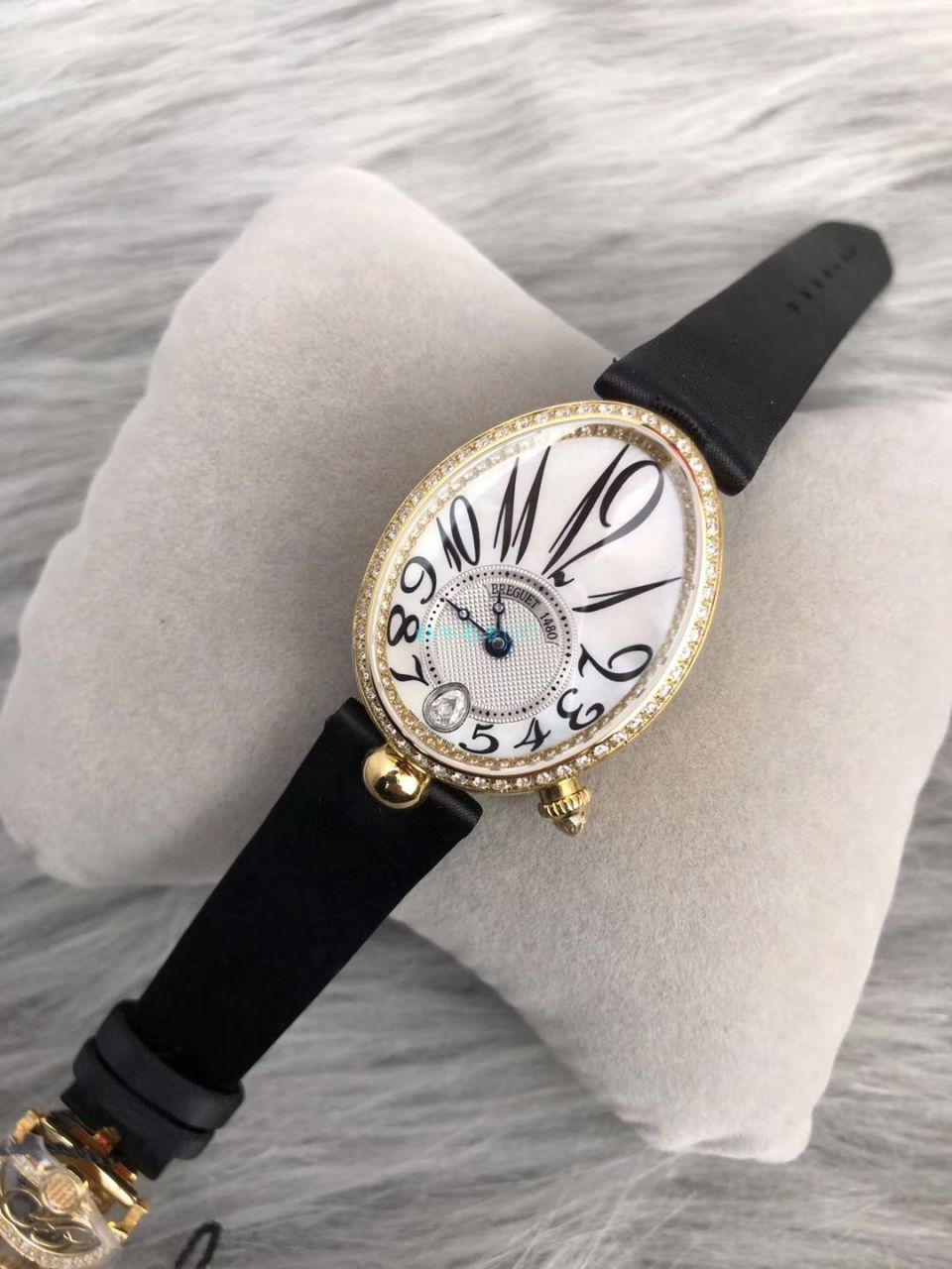 【视频评测ZF厂Breguet复刻高仿女表】宝玑那不勒斯皇后系列8918BA/58/964/D00D腕表 / BZ057