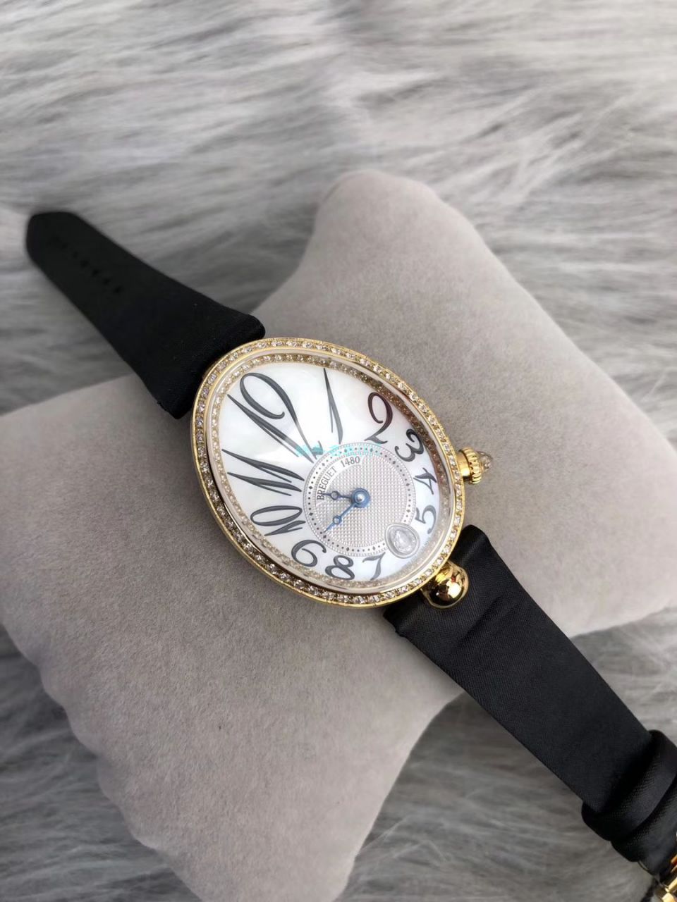 【视频评测ZF厂Breguet复刻高仿女表】宝玑那不勒斯皇后系列8918BA/58/964/D00D腕表 / BZ057
