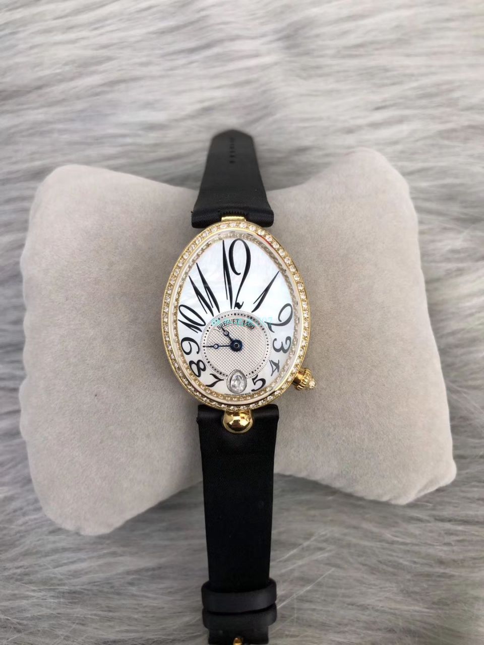 【视频评测ZF厂Breguet复刻高仿女表】宝玑那不勒斯皇后系列8918BA/58/964/D00D腕表 / BZ057