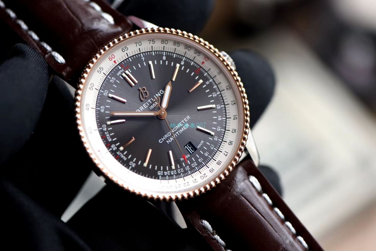 独家瑞士SW200机芯定制版百年灵航空计时41系列复刻高仿U17326211M1P2腕表 / BL158