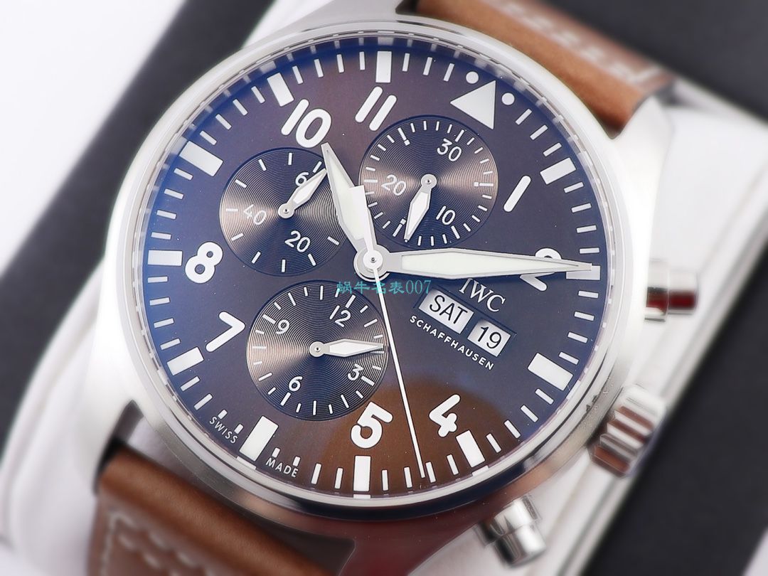 ZF厂复刻高仿手表万国飞行员IW377725，IW377726，IW377713腕表 / WG522