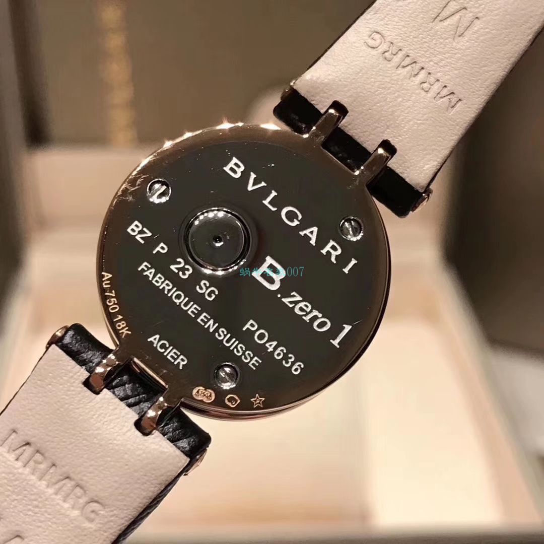 BV厂超A高仿宝格丽女表B.ZERO1系列102321 BZ23C11SGCL/12腕表 / BG032
