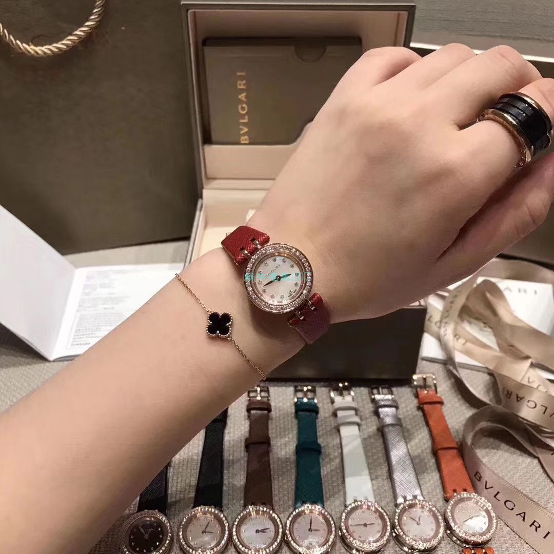 BV厂超A高仿宝格丽女表B.ZERO1系列102321 BZ23C11SGCL/12腕表 / BG032