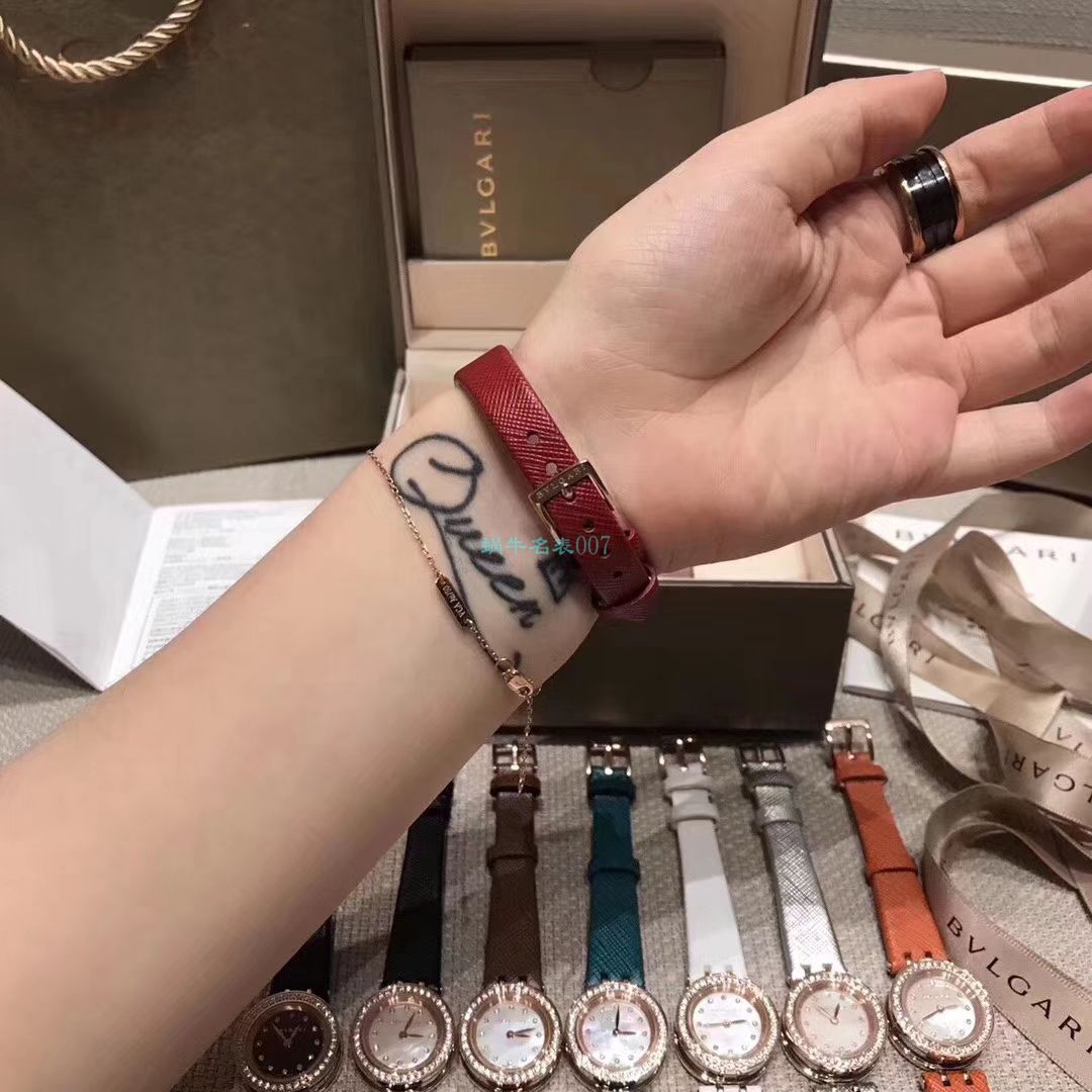 BV厂超A高仿宝格丽女表B.ZERO1系列102321 BZ23C11SGCL/12腕表 / BG032