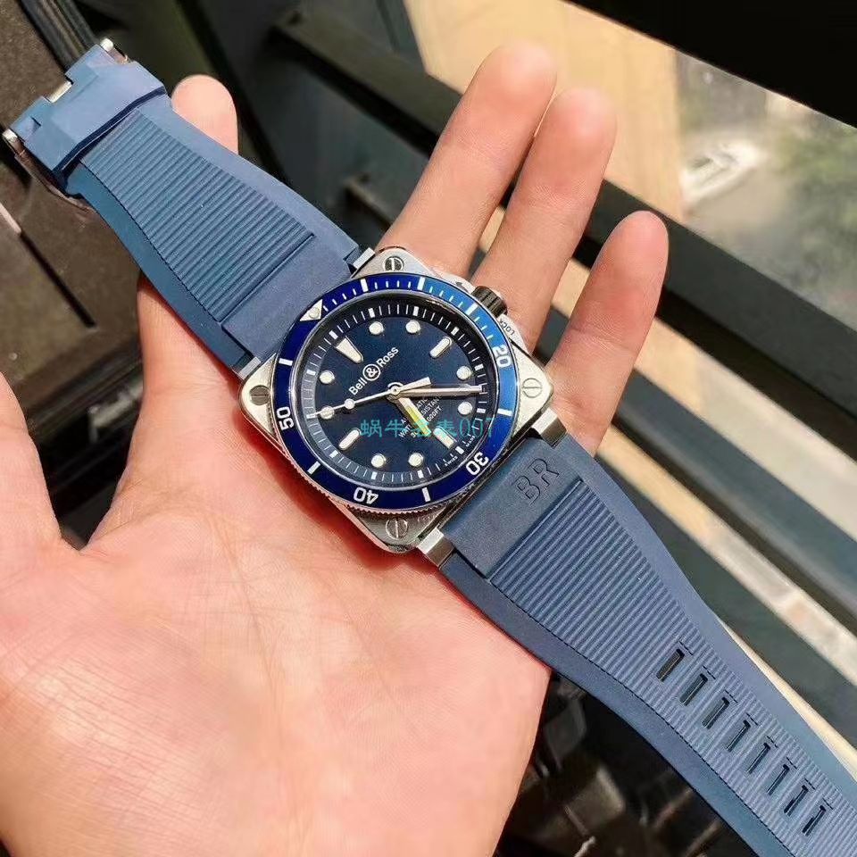 柏莱士原单INSTRUMENTS系列BR0392-D-BU-ST/SRB腕表 / BR036