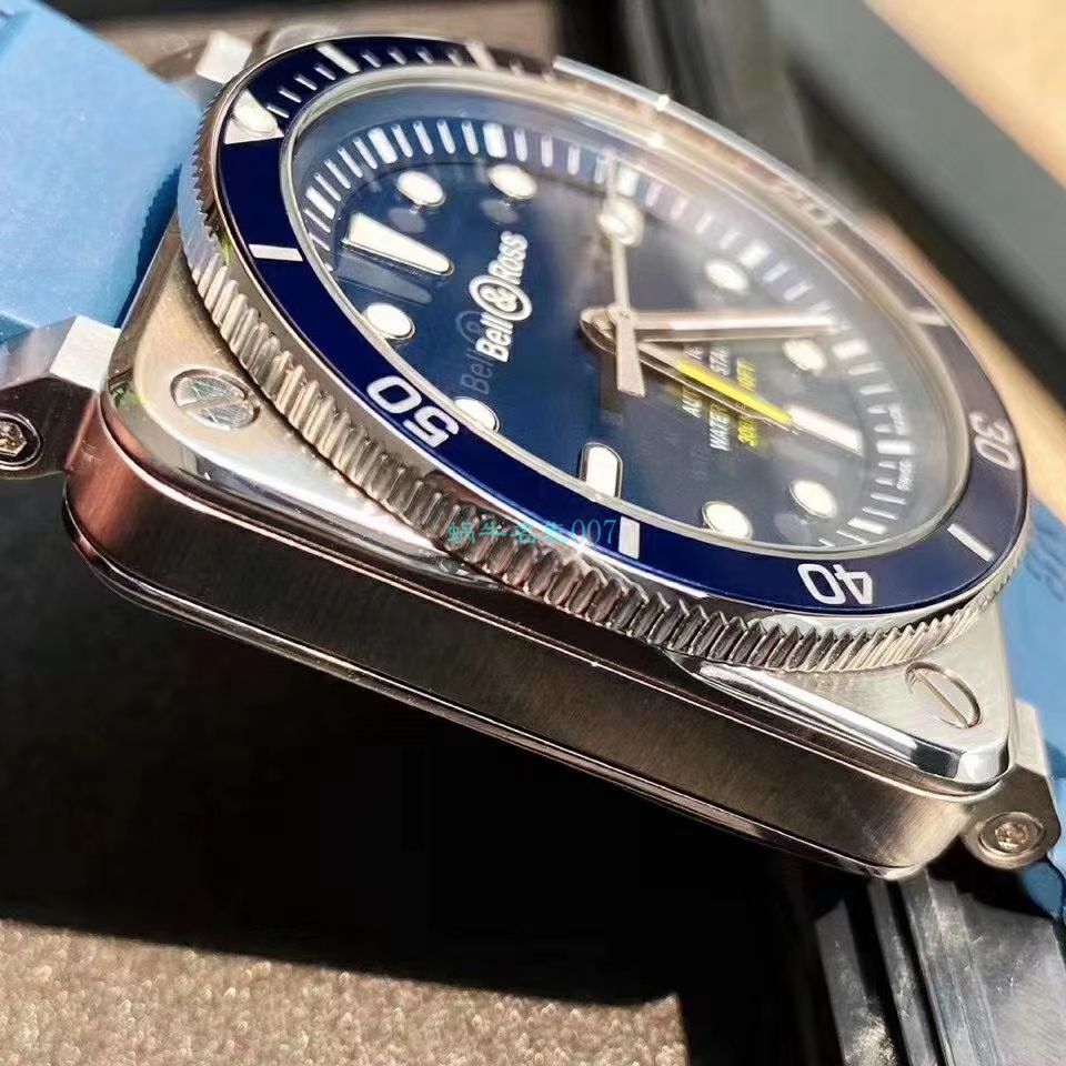 柏莱士原单INSTRUMENTS系列BR0392-D-BU-ST/SRB腕表 / BR036