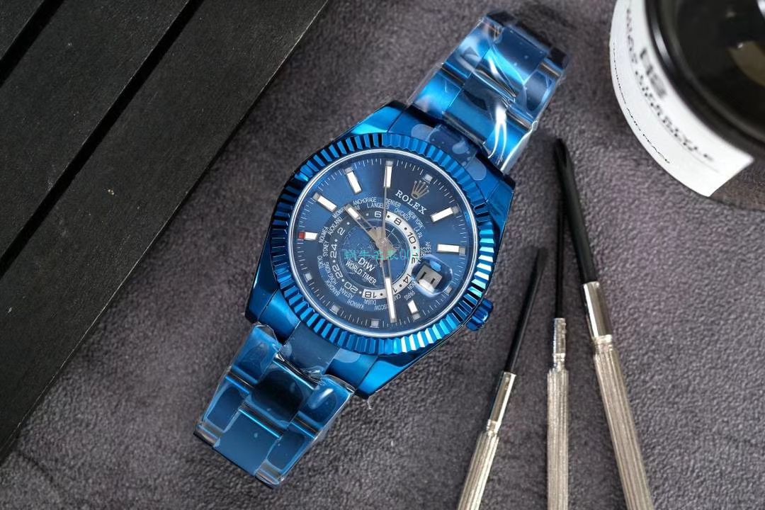 WWF厂官网劳力士天行者sky Dweller腕表DIW团队改装款 / R580
