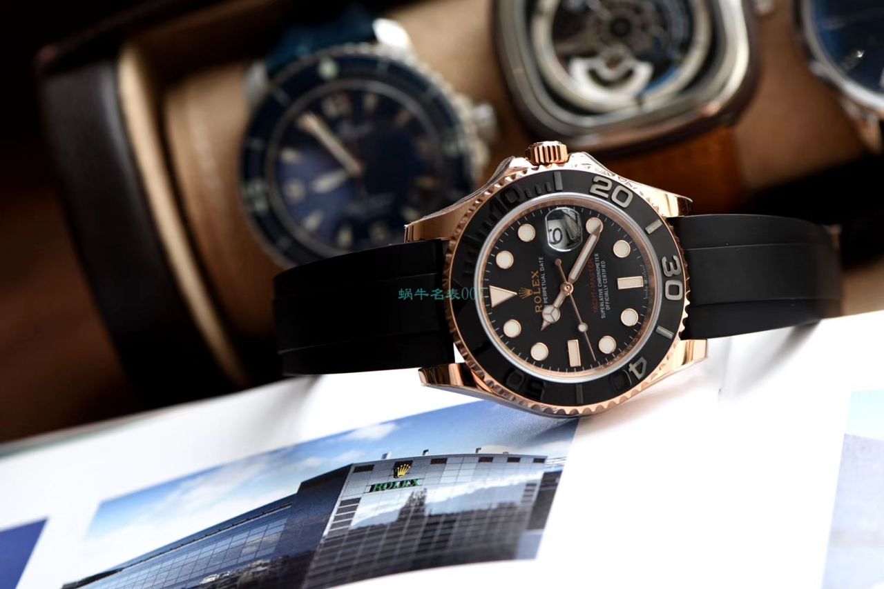 独家视频评测LF厂顶级复刻高仿劳力士新款金游艇名仕型m126655-0002腕表 / R581