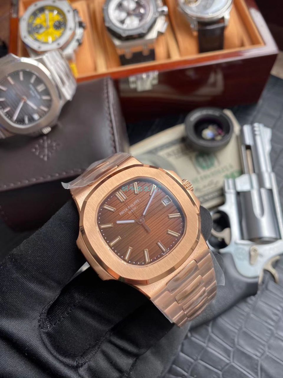 3K厂百达翡丽鹦鹉螺复刻高仿5711/1R-001一体机定制机芯版本 / BD290