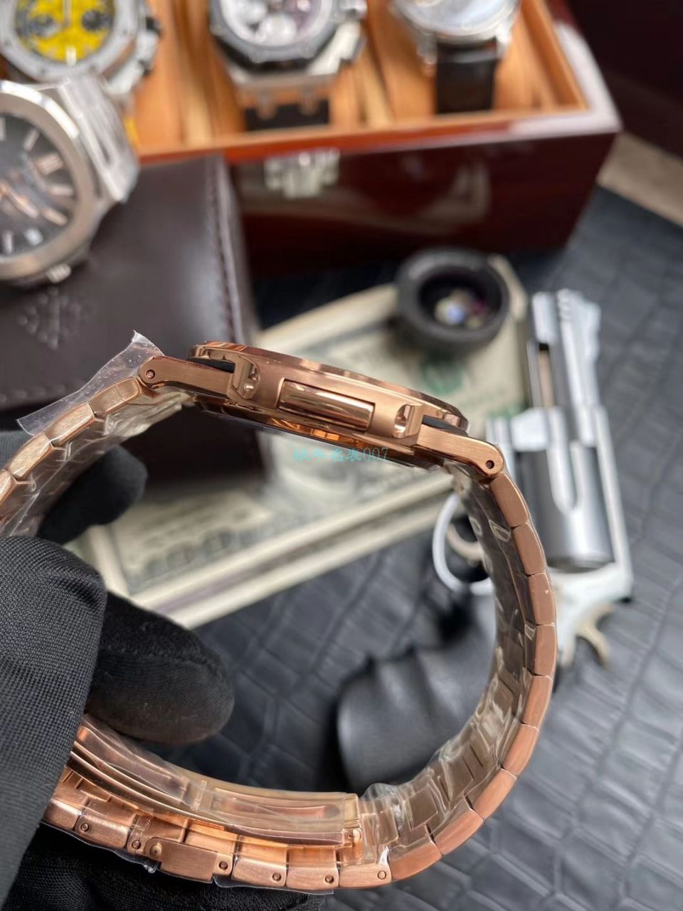 3K厂百达翡丽鹦鹉螺复刻高仿5711/1R-001一体机定制机芯版本 / BD290