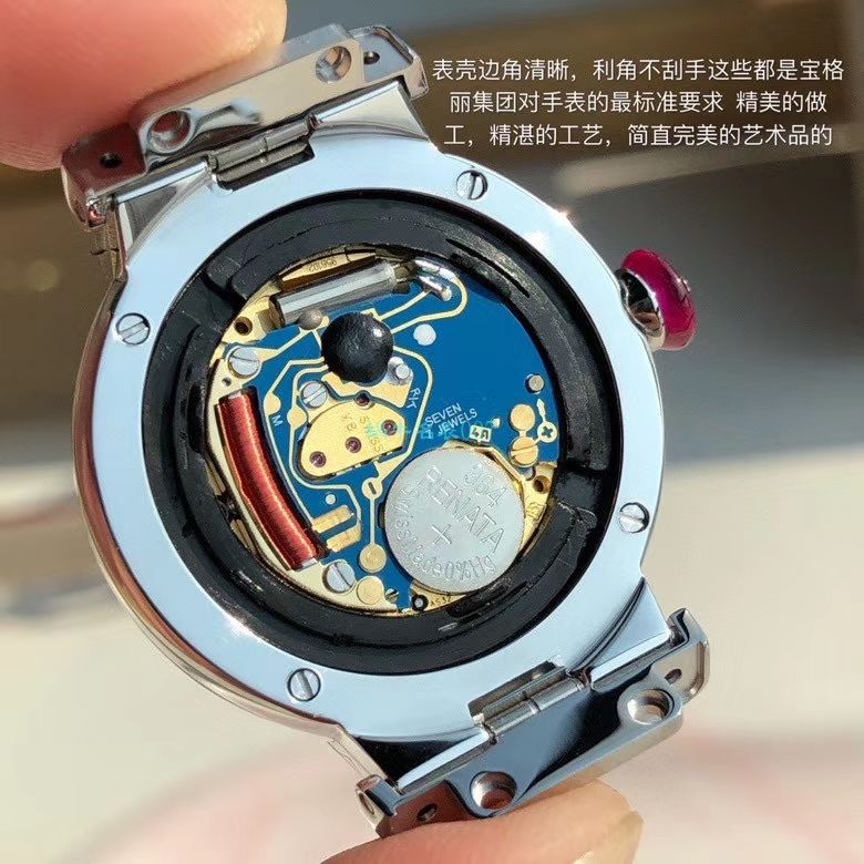 渠道真钻原单宝格丽LVCEA系列102196 LU28WSS/12女士腕表 / BG033